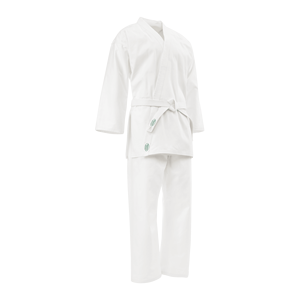 Traje de Karate, Conjunto Deportivo Elástico y Cómodo Hecho de Poliéster, Seda y Algodón con Logotipo Bordado en la Parte Delantera, Personalizable OEM - Product Image 3