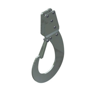 Gancio di Sollevamento in Acciaio Zincato 23,5x44,1 cm, P=50 kg - Product Image 1