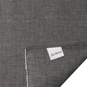 100% coton côtelé Table napperon et coureur de luxe moderne solide carré motif lin napperons pour la maison hôtels mariages - Product Image 1