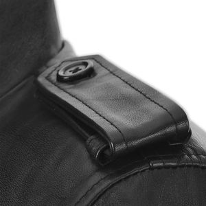 El producto más exigente Chaquetas de cuero personalizadas de alta calidad Mejor precio Chaqueta de cuero de piel de vaca de alta calidad para hombres - Product Image 3