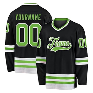 Maillot de hockey sur glace personnalisé pour hommes 2025 – Respirant, manches longues, uniforme sportif à séchage rapide, sublimation, tenue d'équipe de haute qualité - Product Image 1