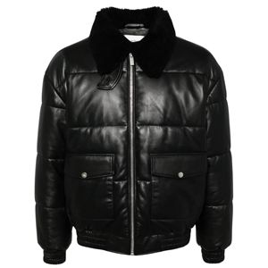 Chaqueta de Invierno Original de Piel de Oveja para Hombre, Cuello Alto, Logotipo Frontal, Ecológica, Servicio OEM, Alta Calidad, Personalizable y Elegante - Product Image 1