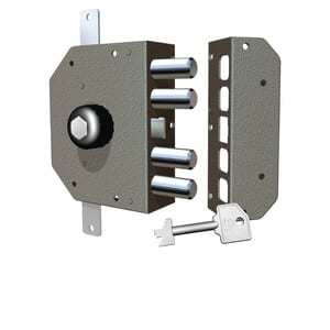 ซี.อาร์. ศิลปะ 3250 ชุดล็อคประตูนิรภัยแบบมือหมุนด้านซ้ายไม่มีก้าน - Product Image 1