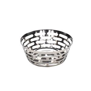 Bol à fruits décoratif Design en métal acier inoxydable Table à manger bol décoratif en métal de luxe - Product Image 3