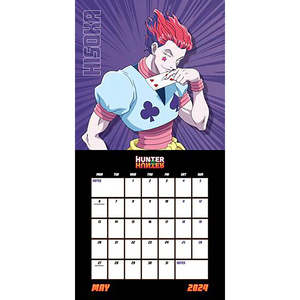 Calendrier mural Hunter X Hunter 2024 avec mini affiche - Product Image 3