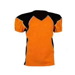 Uniforme de football américain professionnel personnalisé pour les jeunes vêtements d'équipe respirants à manches courtes - Product Image 4