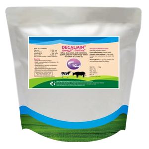 DECALMIN, suplemento alimenticio mineral de vitamina D3 de alta concentración de calcio, refuerzo de la fuerza ósea para la salud de las aves de corral - Product Image 1