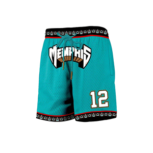 Bañador informal de algodón para hombre, pantalones cortos de baño de secado rápido con patrón de pantalones cortos de carga divertido y logotipo de forro de malla en la cintura - Product Image 1