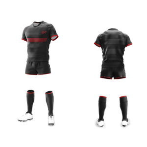 <b>Hot</b> Sale Men's Quick Dry Sublimation Rugby Uniform Set Jersey for Team Customizable Sublimated Rugby Uniforms - Product Image 1