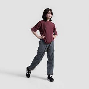 Pantalones Cargo Gris Claro para Niñas, Ligeros - Product Image 4