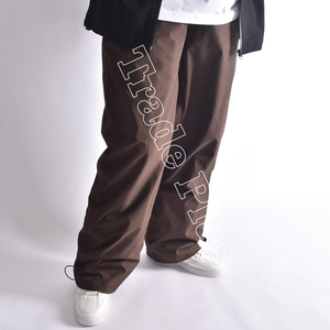 Vente en gros de pantalons de ski baggy personnalisés pour hommes pantalons de neige surdimensionnés imperméables pour l'hiver pantalons d'extérieur décontractés chauds et amples coupe-vent - Product Image 1