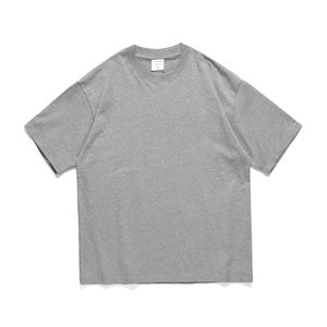 Camisetas de Estilo Urbano con Lavado Ácido y Logotipo Personalizado, Camisetas de Algodón 100% Pesado, Estilo Hip Hop, Camisetas Lisas Extra Grandes de Punto Rizado - Product Image 5