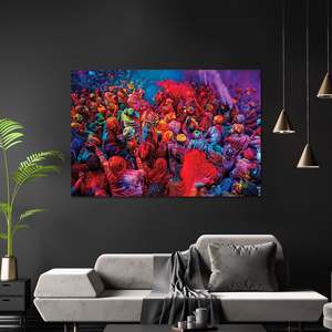 Colorful Festival <b>Poster</b> for Wall Decor Made From Durable Paper - Product Image 3