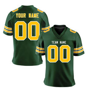 Camiseta de fútbol americano sublimada personalizada de alta calidad, conjunto transpirable en tallas grandes fabricado en EE. UU. - Product Image 4