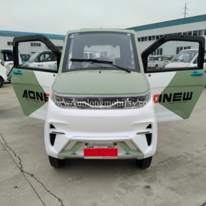 Minicoche Eléctrico de 25 km/h, <span class=keywords><strong>4</strong></span> Ruedas, con Homologación Europea EEC L6e, Scooter de Movilidad Cerrado, 2 Asientos, <span class=keywords><strong>Sin</strong></span> Necesidad de Licencia de Conducir - Product Image 3