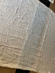 ผ้าฝ้ายอินทรีย์ผสมผ้าลินินถักลายทางผ้าน้ำตกสำหรับชุดแฟนซีสลางแจ้งสามารถย้อมได้ทุกสี - Product Image 4