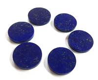 Quadrante Piatto Rotondo per Orologio in Pietra di Lapislazzuli Naturale Gemma Sciolta Calibrata Produttore Ingrosso Gioielleria a Prezzo di Fabbrica