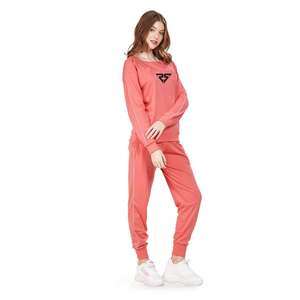 Logotipo personalizado de las señoras Jogger 2 piezas de ropa de fitness chándal Trajes Jogging Sport suit Mujeres Chándales - Product Image 2