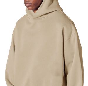 Sweat à capuche unisexe décontracté surdimensionné, très apprécié, 100 % coton, coupe régulière, coupe-vent et confortable pour l'hiver - Product Image 5