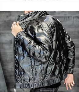 Veste en duvet blanche d'hiver pour hommes personnalisée en gros Veste polaire de haute qualité, style mode, grande taille - Product Image 6