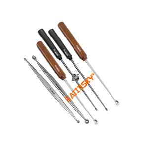 Curette en os, cuillère en os autoclavable, instruments orthopédiques pour la chirurgie osseuse, écarteur orthopédique en acier inoxydable, vétérinaire - Product Image 1