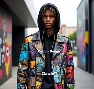 Proveedor de chaquetas de cuero al por mayor para diseñadores de moda chaquetas de cuero personalizadas para diseñadores emergentes y establecidos - Product Image 5