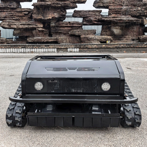 Affordable RC Gasoline 608CC 23HP 800MM 32in Crawler <b>Robot</b> <b>Remote</b> <b>Control</b> Lawn Mower Black RC Crawler <b>Robot</b> Lawn Mower - Product Image 4