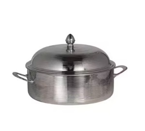 Nouveau design de marmite en métal pour la cuisine casserole de service en métal essentielle OEM & ODM casserole décorative de luxe pots de stockage des aliments - Product Image 6