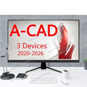 Autocad đăng ký 3 năm 2025-2018 24/7 giấy phép chính Mac/PC soạn thảo phần mềm Công cụ vẽ 3 thiết bị 1 chiếc = 3 năm - Product Image 1