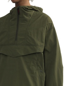 Logotipo personalizado de manga larga Casual Zip up Poliéster Vintage Chaquetas con capucha Deportes al aire libre Chaqueta para hombres - Product Image 5