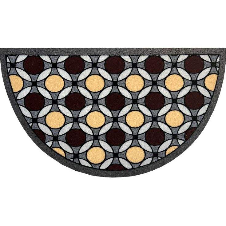 Gomma riciclata e design floccato