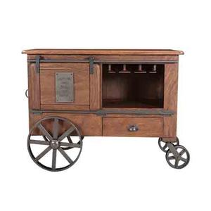 Mesas de madera para bares de lujo, armarios modernos para sala de estar con 4 cajas de almacenamiento y cajones de almacenamiento, muebles para sala de estar, hogar - Product Image 1