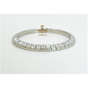 Reloj de acero inoxidable Moissanite de 41mm para hombre de marca famosa con bisel de diamante de corte esmeralda Tipo de esfera de logotipo personalizable - Product Image 2