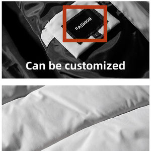 Customized <b>Lightweight</b> <b>Men's</b> Bubble <b>Jacket</b> New Trendy Hooded Design with Pocket Decoration Direct Factory Made Canvas Fabric - Product Image 5