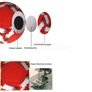 Balón de Fútbol de PU Suave de Alta Calidad para Niños, Jóvenes y Adultos - Duradero y Ecológico para Entrenamiento y Partidos Recreativos - Product Image 4