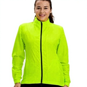 Custom Lightweight Waterproof Winter Canvas Windbreaker <b>Reflective</b> <b>Running</b> <b>Jacket</b> Zipper for Unisex Outdoor Sports Breathable - Product Image 1