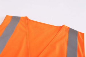 Gilet de sécurité haute visibilité léger, réfléchissant, pour le travail, la circulation, la construction - Product Image 6