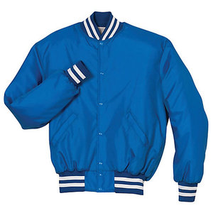 Chaqueta Universitaria Personalizada con Logotipo Bordado en Chenilla, Mangas de Cuero Genuino, Transpirable, Talla Grande - Product Image 2