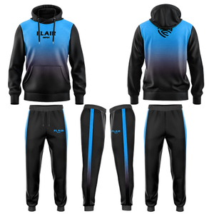 Conjunto Deportivo de Invierno para Hombre de Alta Calidad, Totalmente Personalizable, con Impresión Digital, 100% Algodón Felpa, para Entrenamiento Deportivo - Product Image 2