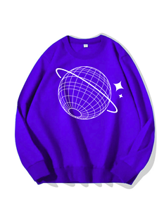 Wholesale <b>Men</b> Sweatshirt Custom Logo Crewneck <b>Pullover</b> Oversized Cotton Fleece Streetwear Winter Wear Supplier - Product Image 3