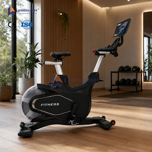 จักรยานปั่นออกกำลังกายแบบแม่เหล็ก Hyrox Cardio Training พร้อมหน้าจอ LED สำหรับใช้ในร่ม เหมาะสำหรับฟิตเนสคลับ - Product Image 3