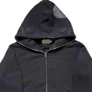 Sweats à capuche zippés 100% coton les plus vendus Service OEM Prix de gros Col à capuche Fabriqué au Pakistan - Product Image 6