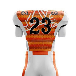 Uniforme de football américain de haute qualité, respirant, grande taille, tissu personnalisé, durable, léger, commandes d'équipe bienvenues, fabriqué - Product Image 5