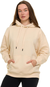 Sweat à capuche polaire de haute qualité pour femmes sweats surdimensionnés Logo personnalisé pull zippé grande taille vêtements de sport Style de mode - Product Image 5