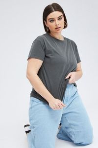 Neige Acide Lavage T-shirt Surdimensionné Unisexe Femmes Coton Lourd Manches Courtes Noir Manches Courtes Col Ras Du Cou Du Fournisseur BD - Product Image 4