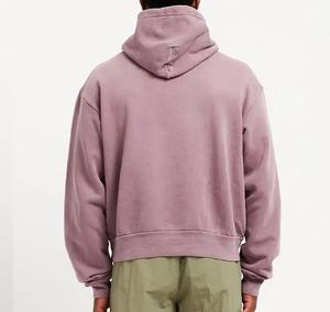 Sudaderas con capucha para hombre, ropa de calle Unisex, cuello redondo de alta calidad, manga larga, cuello redondo liso, Sudadera con capucha de gran tamaño para hombre - Product Image 4