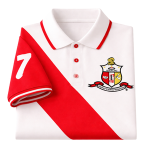 Polo Premium Kappa Alpha Psi 11 – Coupe Ajustée, Mélange de Coton de Haute Qualité, Broderie de Blason Lettres Grecques – Vêtement - Product Image 6