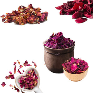 Pétales de roses rouges séchées | Parfait pour la fabrication de bougies bio - Product Image 2