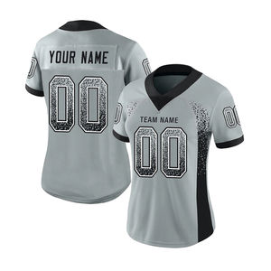 Ensemble de maillots d'entraînement de football américain de niveau professionnel, tissu en polyester léger et performant, adulte - Product Image 2