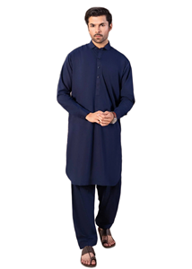 ชุดเสื้อผ้าผู้ชายสำหรับฤดูร้อน ตรา Tradeem Sports แบบสบายๆ ระบายอากาศได้ดี ผ้าแห้งเร็ว ไม่ยับ คุณภาพสูง สไตล์อินเดีย/ปากีสถาน - Product Image 6